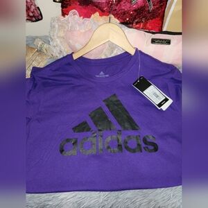 Nwt Adidas Purple T-Shirt